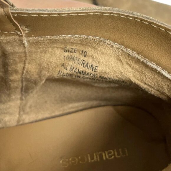 Maurices Faux Leather Brown Western Ankle Boots Women's 10 - Picture 8 of 11